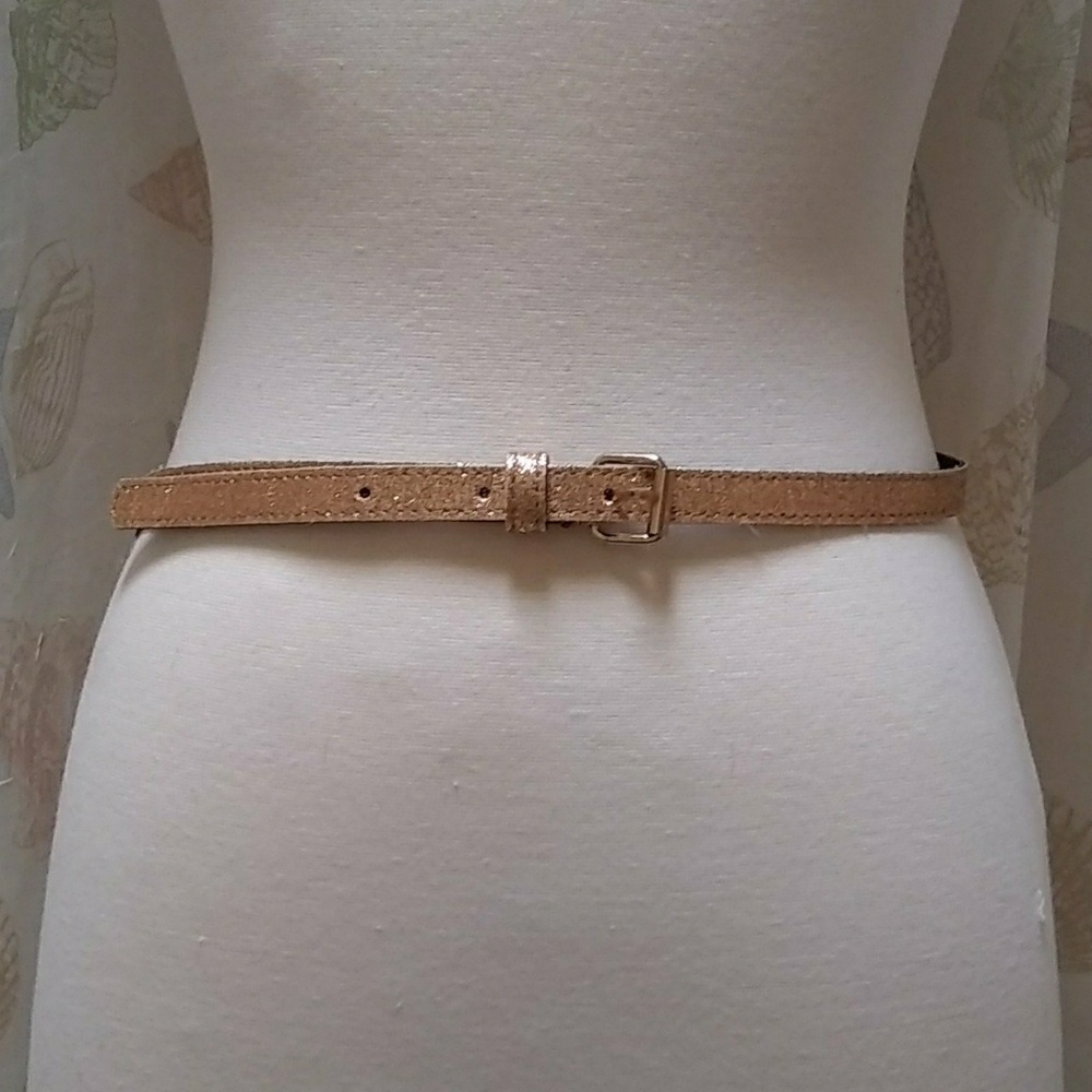 🎀 Gold Glitter Belt 🎀